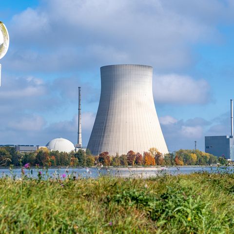 Das Atomkraftwerk Isar 2 in Bayern (Archivbild)