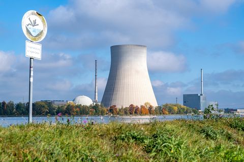 Das Atomkraftwerk Isar 2 in Bayern (Archivbild)