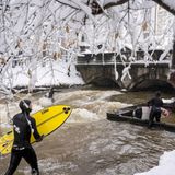 Schneechaos in Süddeutschland