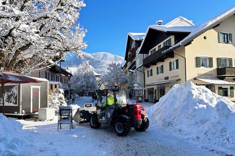 Winterwetter in Garmisch-Partenkirchen