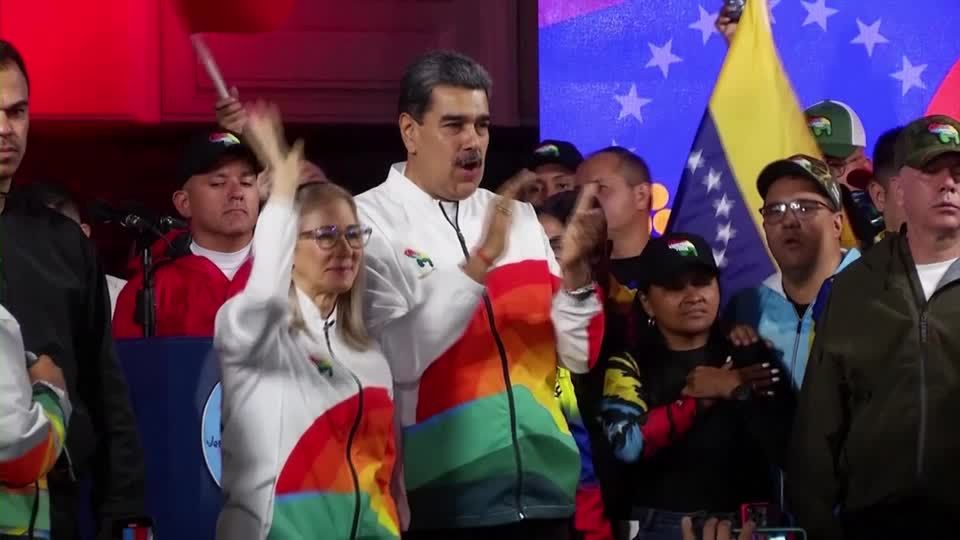 Video: Venezuela: Mehrheit stimmt für Annexion großer Teile Guyanas Video: Venezuela: Mehrheit stimmt für Annexion großer Teile Guyanas