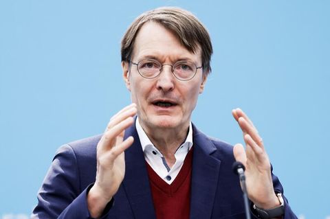 Werbegesicht der Corona-Impfung: Gesundheitsminister Karl Lauterbach (SPD)