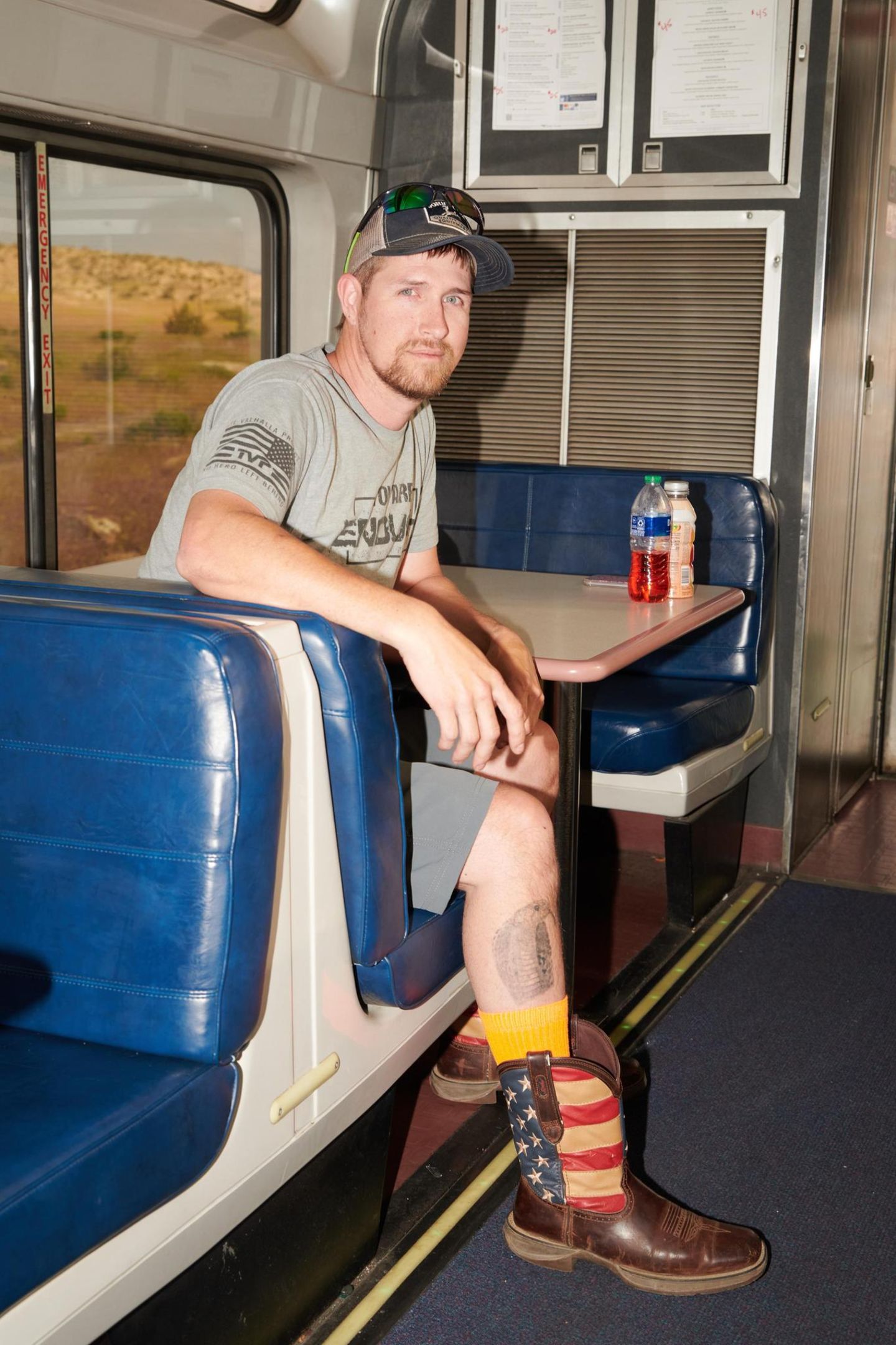 Jeff Stathem im California Zephyr