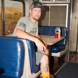 Jeff Stathem im California Zephyr