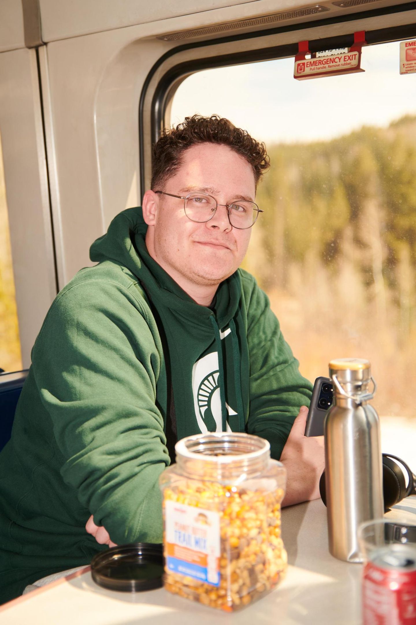 Leon Regnery im California Zephyr