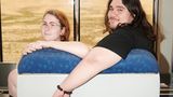 Gianna Backner und Roberto Windschettel im California Zephyr