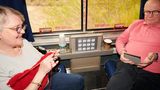 Barry Marry und Alice Chamberlain im California Zephyr