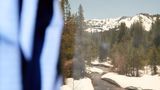 Die Sierra Mountains aus dem Zugfenster des California Zephyr