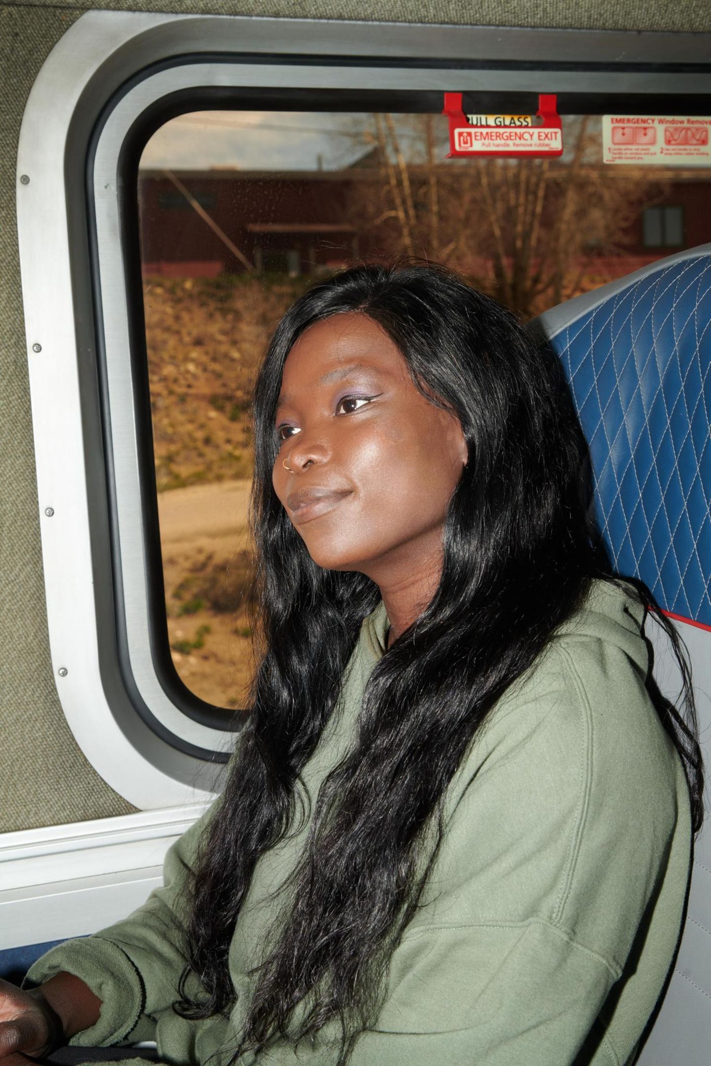 Grace Theodor im California Zephyr
