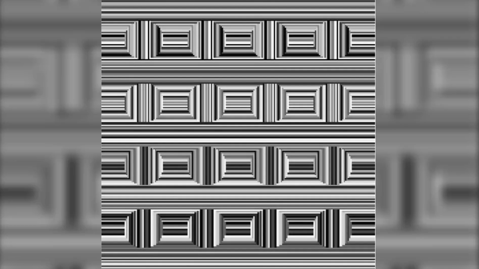 Verblüffende Einbildung: Optische Täuschung: Die "Coffer Illusion" – was erkennen Sie hier?