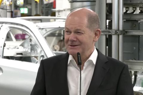 Video: Scholz - Deutschland ist und bleibt Industriestandort