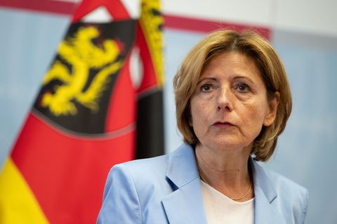 Ministerpräsidentin Dreyer (SPD): Im Abschwung