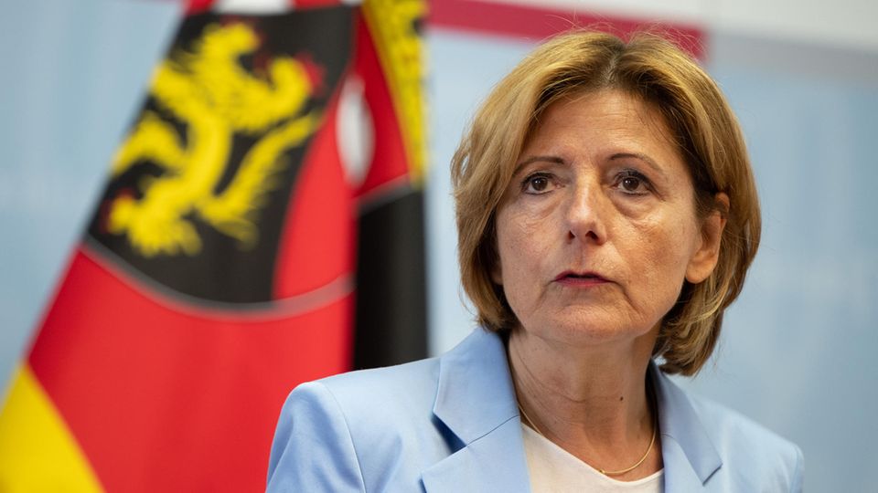 Ministerpräsidentin Dreyer (SPD): Im Abschwung