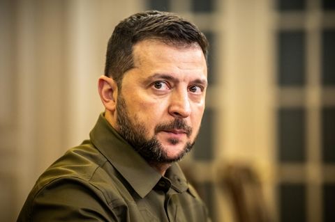 Gerät in die Kritik: der ukrainische Präsident Wolodymyr Selenskyj