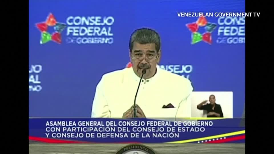 Video: Venezuela: Präsident Maduro will ölreiche ölreiche guyanischen Region annektieren Video: Venezuela: Präsident Maduro will ölreiche ölreiche guyanischen Region annektieren