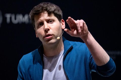 Sam Altman, Geschäftsführer (CEO) von OpenAI und Erfinder der KI-Software ChatGPT
