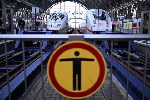 Auch am Frankfurter Hauptbahnhof wird es zahlreiche Zugausfälle geben