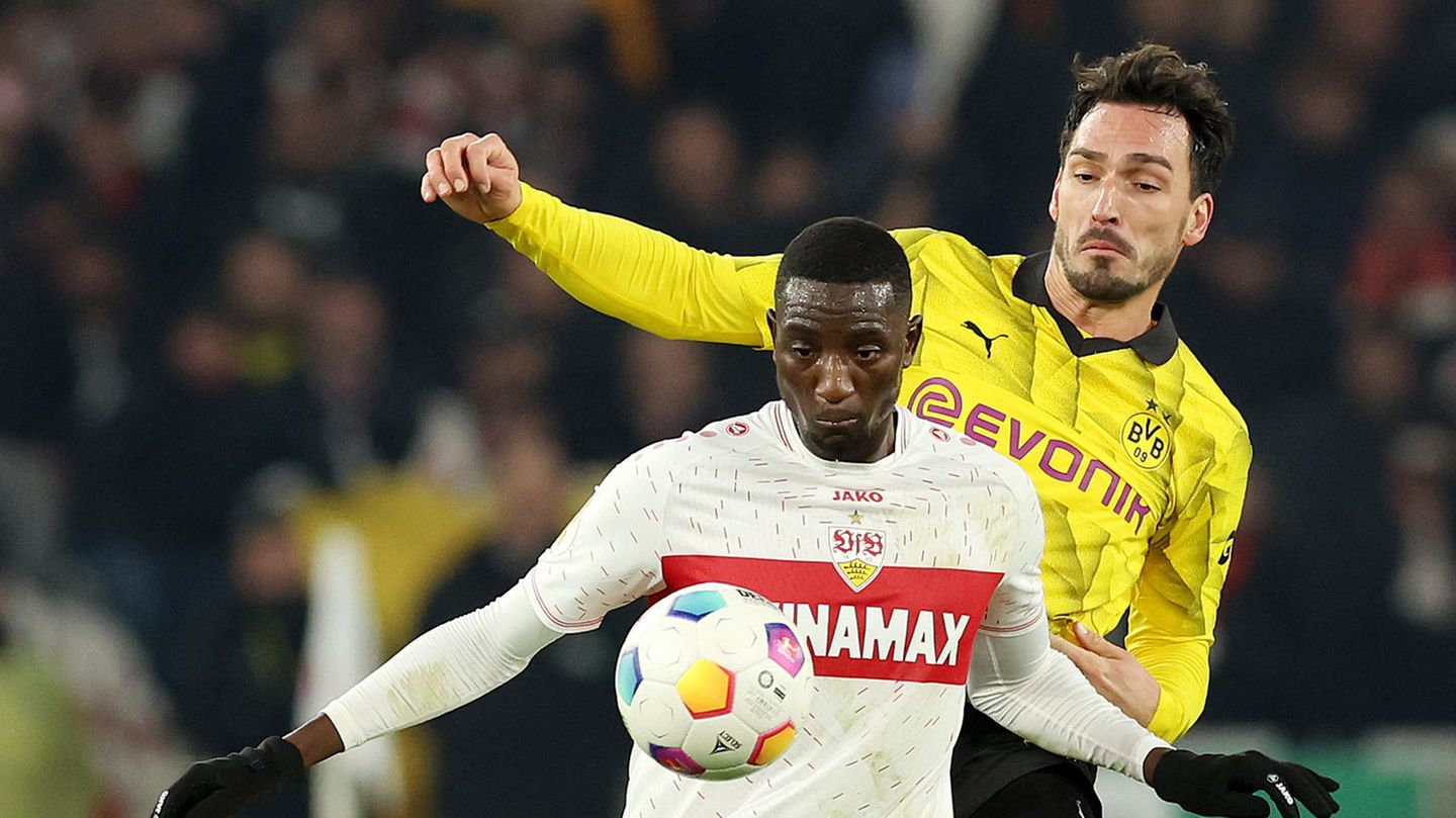 DFB-Pokal VfB Stuttgart gegen Borussia Dortmind