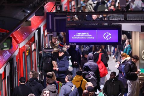 Warnstreik bei der Bahn geplant