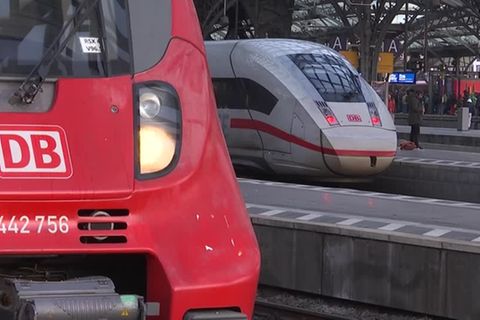 Video: GDL-Warnstreik sorgt für Ärger und Verständnis bei Reisenden