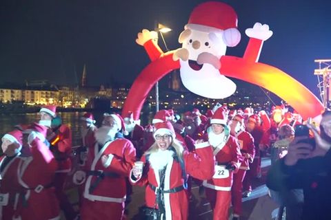 Video: Mit Bart, Mantel und Laufschuhen
