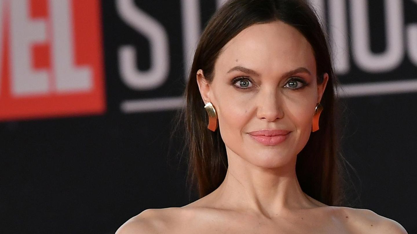 Angelina Jolie im Oktober 2021 bei der Premiere ihres Films "Eternals" in Rom