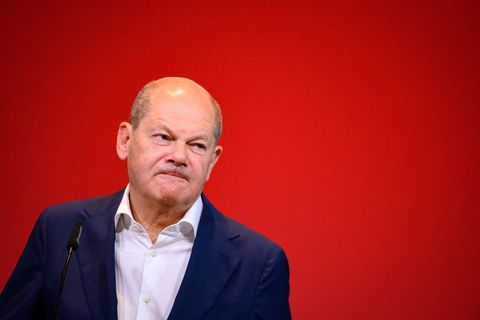 Bundeskanzler Olaf Scholz (SPD)