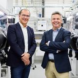 BMW Batterieexperten Kurt Vandeputte und Peter Lamp