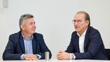 BMW Batterieexperten Kurt Vandeputte und Peter Lamp
