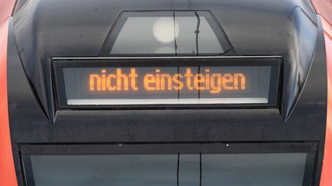 Deutsche Bahn Streik GDL