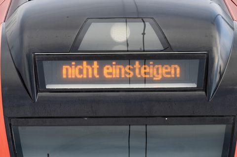 Deutsche Bahn Streik GDL