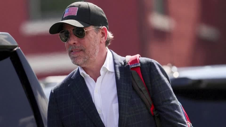 Video: US-Präsidentensohn Hunter Biden nun auch wegen Steuerhinterziehung angeklagt