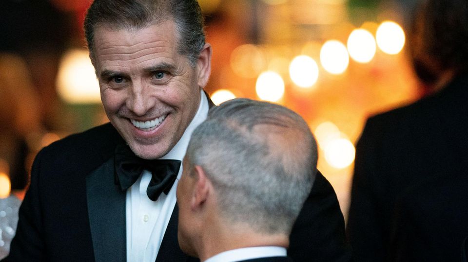 Hunter Biden stellt sich den Fragen des USRepräsentantenhauses STERN.de