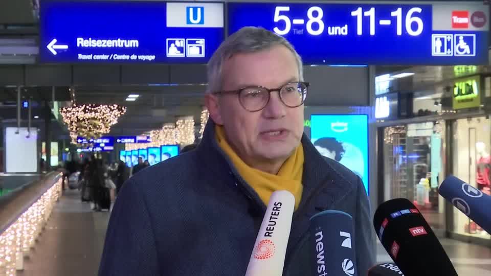 Video: Bahn-Verkehr soll Samstag wieder normal rollen