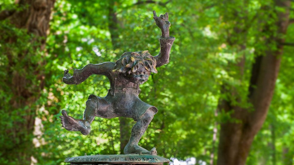 Der Pumuckl ist heute sogar ein Brunnen