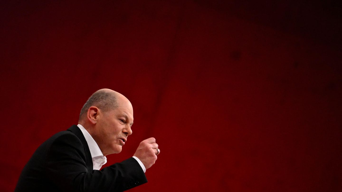 SPD party conference: The Chancellor’s declaration of war