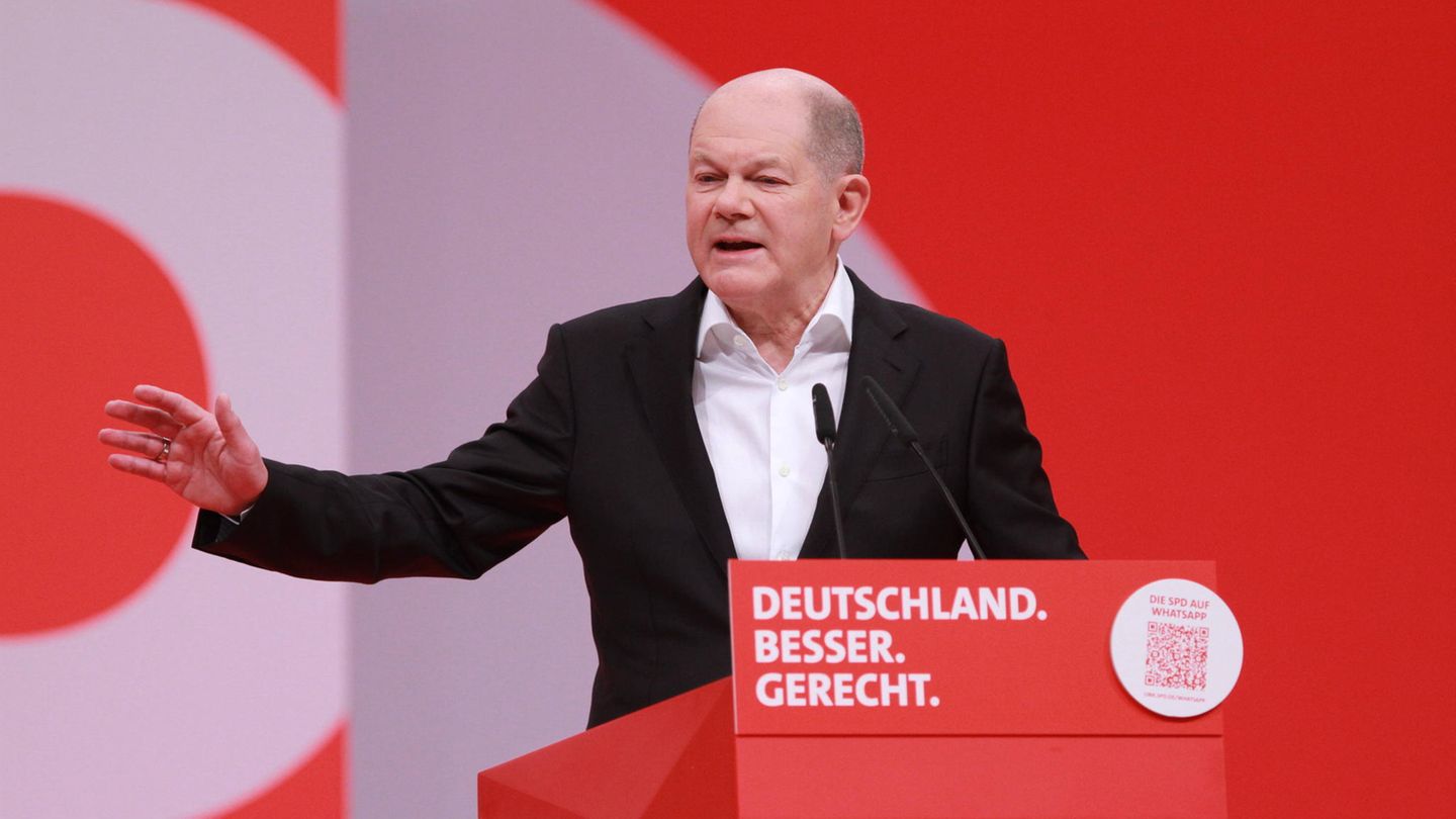 SPD party conference: Olaf Scholz’s red lines