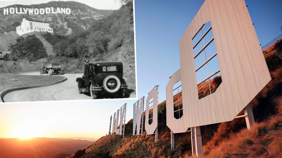 Hollywood-Schriftzug wird 100 Jahre alt
