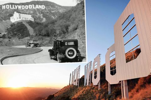 Hollywood-Schriftzug wird 100 Jahre alt