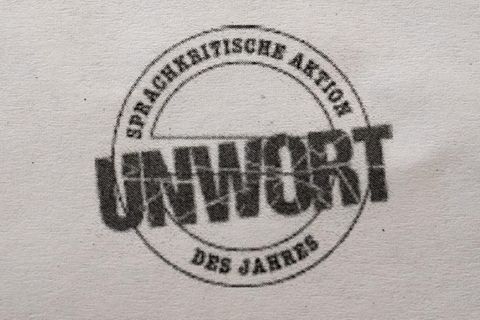 Ein Briefumschlag für das Unwort des Jahres.
