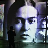 Nahaufnahmen und Potraits von Frida Kahlo