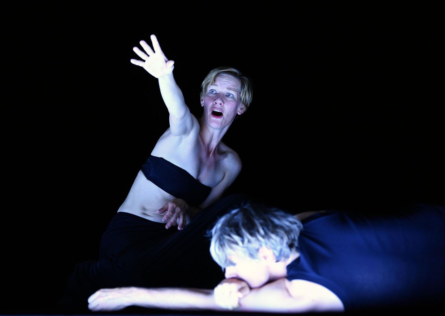 Sandra Hüller auf der Bühne