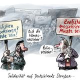 Jahrbuch: Kriege, Krisen und Ampelchaos: Karikaturist Klaus Stuttmann blickt auf 2023 zurück