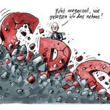Jahrbuch: Kriege, Krisen und Ampelchaos: Karikaturist Klaus Stuttmann blickt auf 2023 zurück