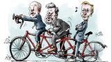 Jahrbuch: Kriege, Krisen und Ampelchaos: Karikaturist Klaus Stuttmann blickt auf 2023 zurück