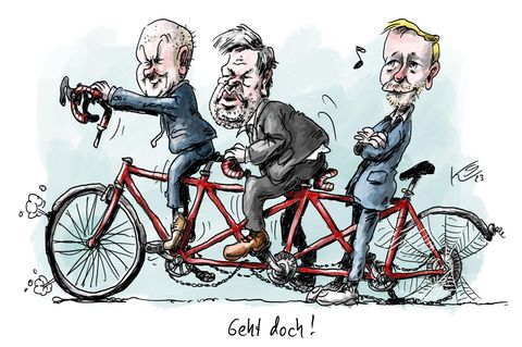Jahrbuch: Kriege, Krisen und Ampelchaos: Karikaturist Klaus Stuttmann blickt auf 2023 zurück