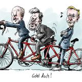 Jahrbuch: Kriege, Krisen und Ampelchaos: Karikaturist Klaus Stuttmann blickt auf 2023 zurück