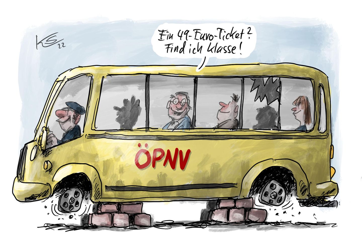 Jahrbuch: Kriege, Krisen und Ampelchaos: Karikaturist Klaus Stuttmann blickt auf 2023 zurück