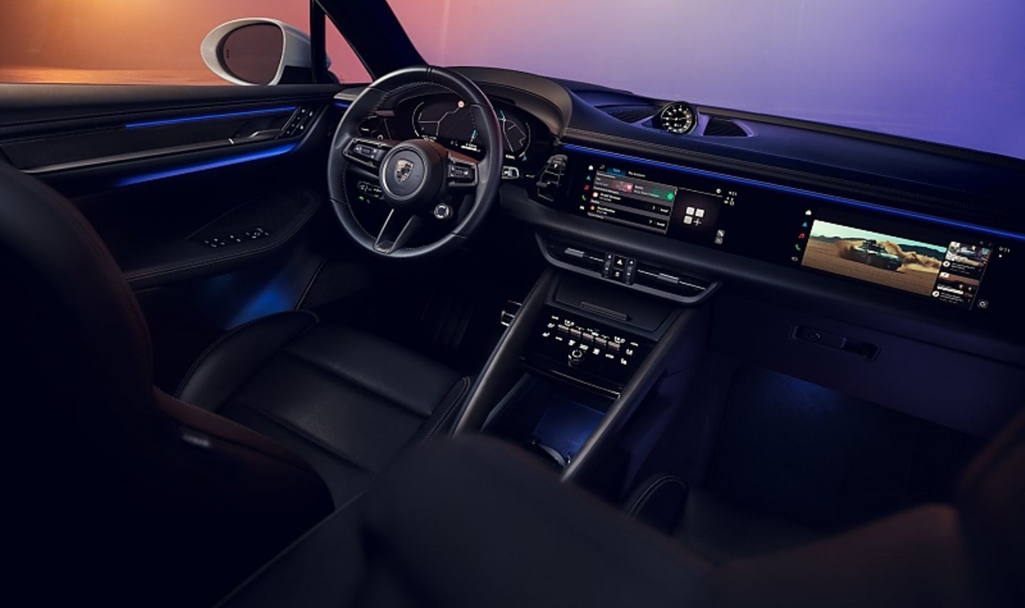 Porsche Macan E Interior