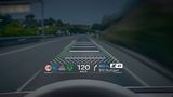 Porsche Macan E 2024 Head-up-Display